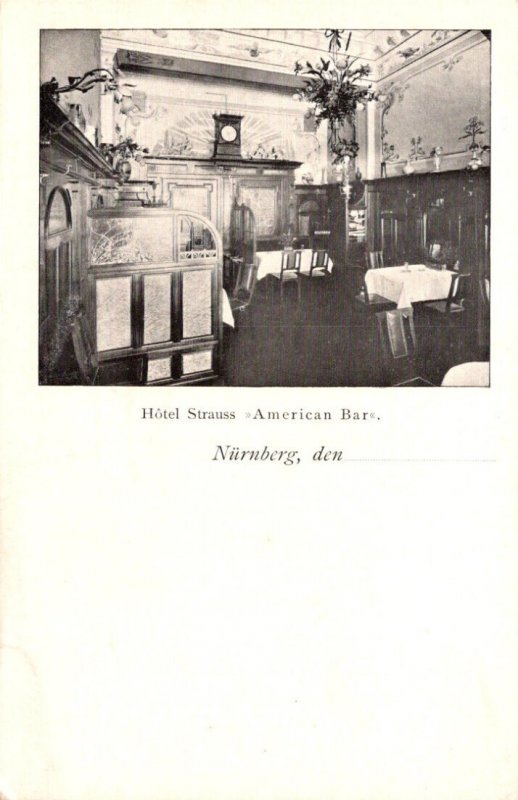 Germany Nuernberg Hotel Strauss American Bar