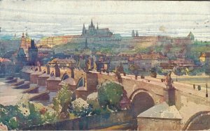 Czech Republic Prague Praha Hradčanské panorama 06.92