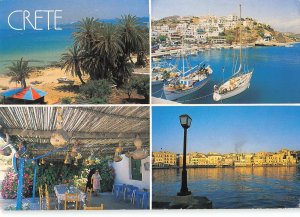 B110141 Greece Athens Beach, Plage Port Bateaux Harbour Panorama