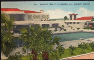Florida SARASOTA Swimming Pool at The Sarasoto Lido - LINEN