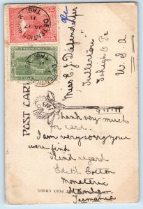 Tasmania Australia Postcard The Old Barracks Highfield Stanley 1911 Antique