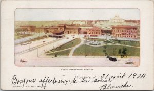 Union Passenger Station Providence RI Those Island c1904 WR White Postcard F89