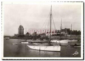 Modern Postcard Saint Servan sur Mer Port and Boat Tour Solidor