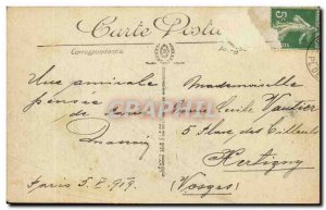 Old Postcard Paris Gare de Lyon