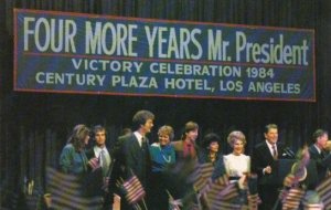 President Ronald Reagan Victory Celebration 1984