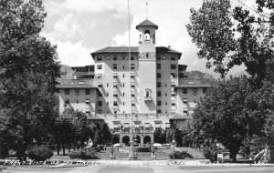 RPPC BROADMOOR HOTEL Colorado Springs, CO 1940s Sanborn Photo Vintage Postcard