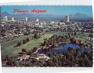 Postcard A view of the North Central Highrise Office Buildings, Phoenix, Arizona