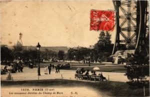 CPA PARIS 7e-Les nouveaux Jardins du Champ de Mars (327846)