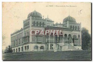 Old Postcard Paris Observatory Montsouris