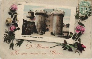 CPA D'ALENCON Je vous envoie ces Fleurs (29953)