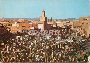 Postcard Modern Marrakesh Place Djemaa el Fna