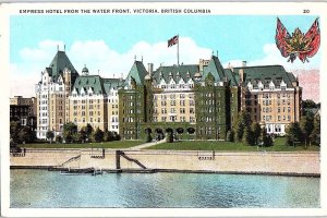 Postcard HOTEL SCENE Victoria British Columbia BC AI9255