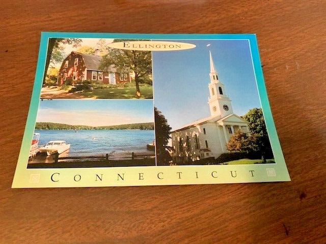 Postcard Lot of 50 4 x 6 Ellington, CT Town Views. Uncirculated