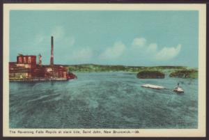 Reversing Falls at Slack Tide,Saint John,NB,Canada