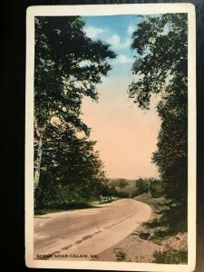 Vintage Postcard 1915-1930 Scene Near Calais Maine