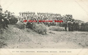 US Navy, USS West Virginia Crew at Ball Grounds Magdalena Mexico