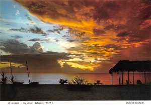 A Sunset Grand Cayman Islands Unused 