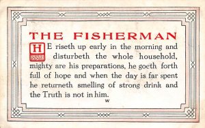 The Fisherman Poem Fishing Unused 