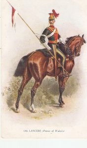Harry Payne 12th Lancers  Tuck Oilette Types of the British Army Ser. PC #