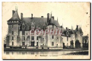 Old Postcard Meillant the castle