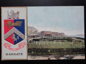 Kent: Margate - Heraldic Coat of Arms Porta Maris Portus Salutis Old Postcard