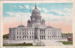 State Capitol Building Providence Rhode Island 1928 Curteich