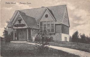 Taconic Connecticut Public  School Antique Postcard J52238
