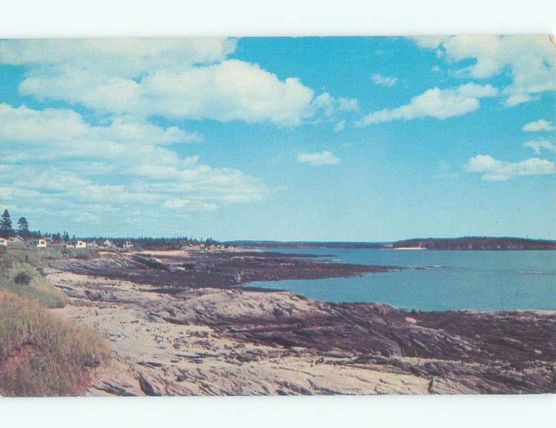 Unused Pre-1980 BEACH Pocologan - By New River Beach & St. George NB d6497