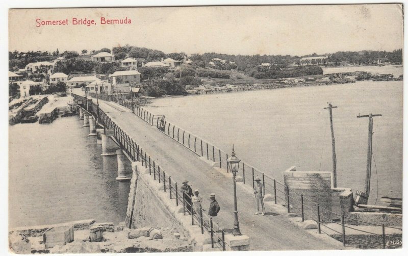 Bermuda; Somerset Bridge PPC By Charles J Mitchell & Co, Unused, c 1905 - 1910 