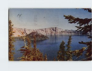 Postcard Crater Lake Oregon