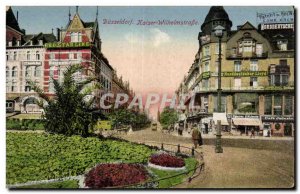 Postcard Old Dusseldorf Kaiser Wilhelmstrasse