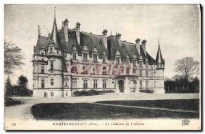 Old Postcard Mortefontaine Le Chateau de Valliere