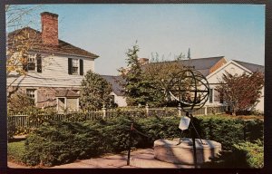 Vintage Postcard 1970's Mystic Seaport, Living Maritime Museum, Mystic, CT