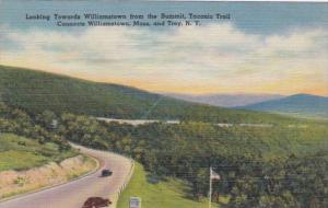 New York Troy Looking Towards Williamstown From The Summit Taconic Trail