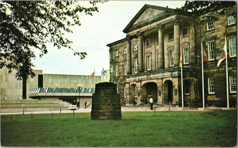 Charlottetown Prince Edward Island Canada Provincial Building Postcard Unposted 