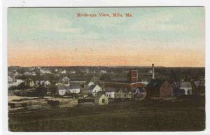 Panorama Milo Maine 1912 postcard