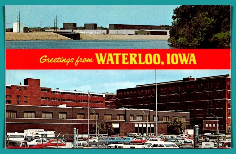 Iowa, Waterloo - Greetings From - John Deere Company - [IA-097]