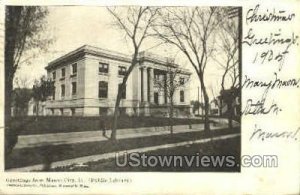 Public Library - Mason City, Iowa IA