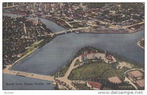 Aerial View of Tampa, Florida, PU-1949