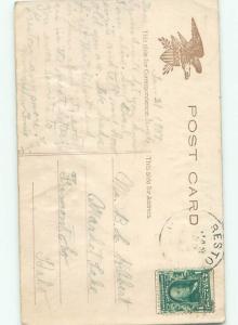 Divided-Back HORSE SCENE Great Postcard AA9443