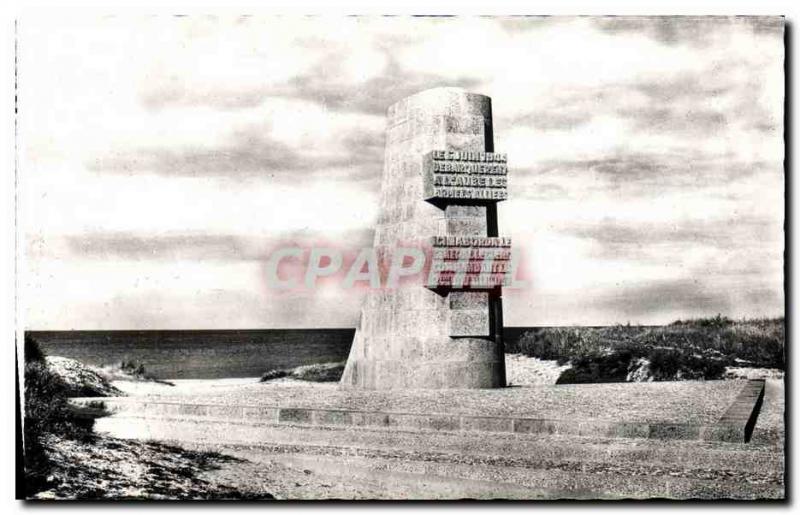 Postcard Modern Army Sainte Marie du Mont and around Utah Beach Breche Saint ...