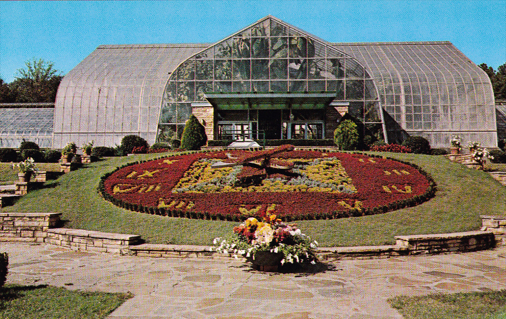 Birmingham Botanical Gardens Floral Clock Display Birmingham