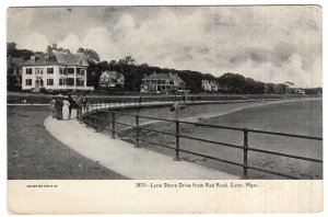 Lynn, Mass, Lynn Shore Drive from Red Rock