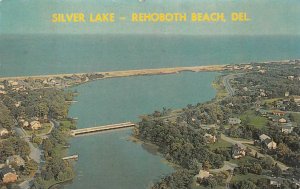 REHOBOTH BEACH SILVER LAKE & GERAR DELAWARE GROUPING OF 3 POSTCARDS (1950s-60s)