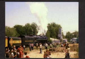 Chessie System Safety Express Railroad Train Locomotive Engine # 614 Postcard