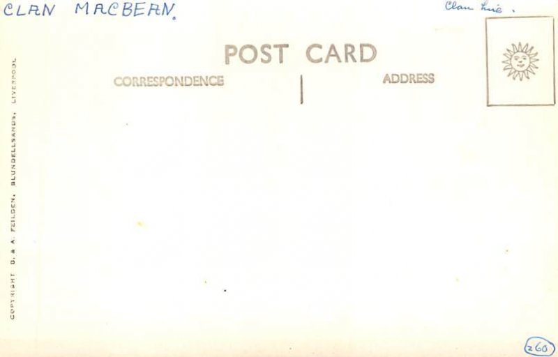 SS Clan Macbean Clan Line Ship Unused 