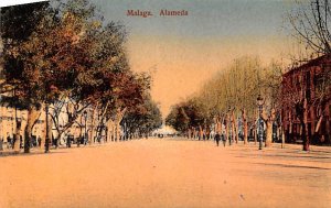 Alameda Malaga Spain Unused 