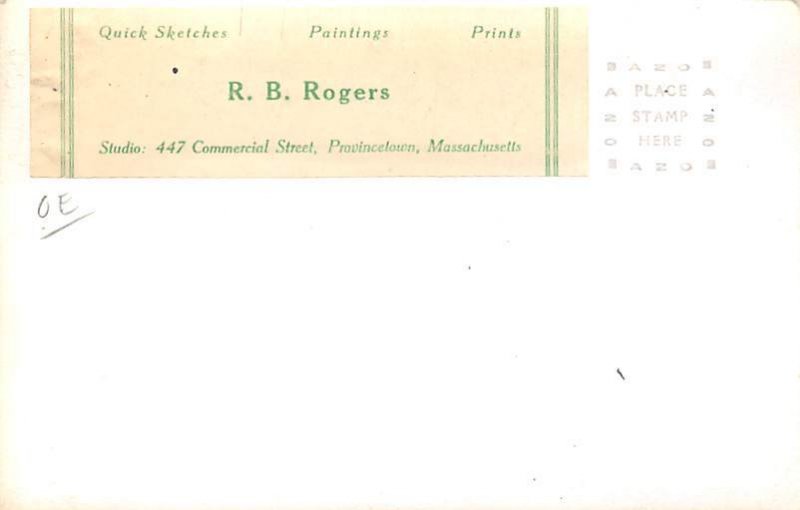 R B Rogers real photo Scouting Unused 