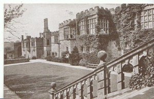 Derbyshire Postcard - Haddon Hall, Near Bakewell   ZZ127