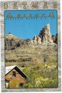 US Arizona.  Oatman.  Elephant Tooth Rock.  Mint Card.